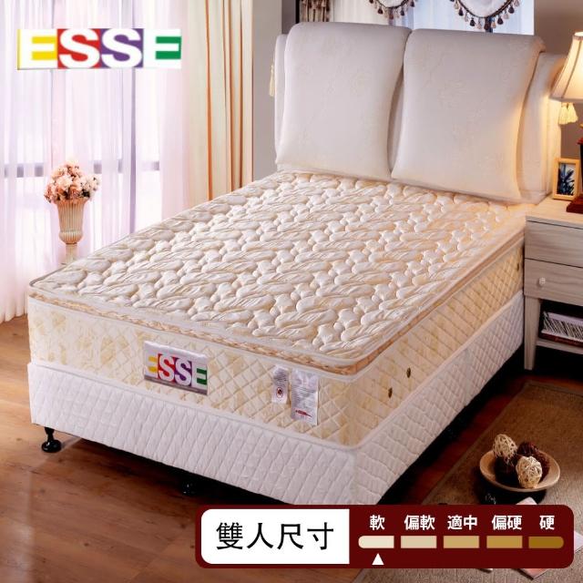 【ESSE御璽名床】三線乳膠獨立筒床墊5x6.2尺(雙人尺寸)