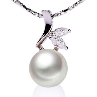 【小樂珠寶】絕美7-8mm天然珍珠墜子●百搭熱賣款