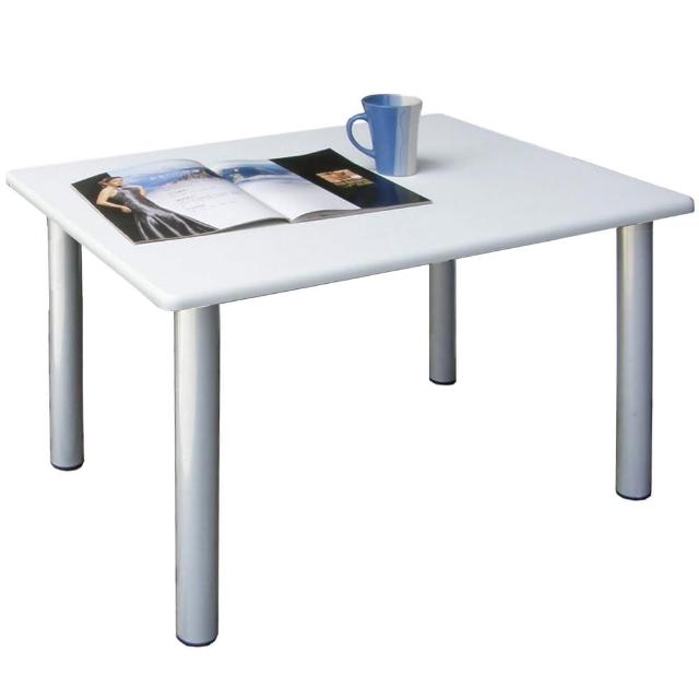 【美佳居】45公分高-休閒桌-和室桌-餐桌(素雅白色)