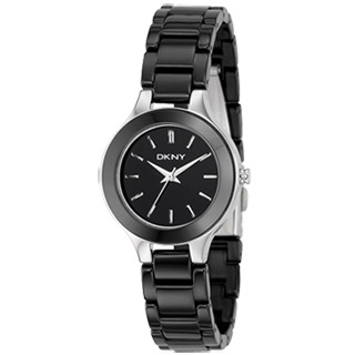 DKNY 陶瓷腕錶(黑)