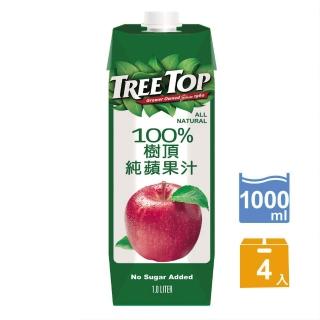 Tree Top樹頂蘋果汁1000ml*4罐