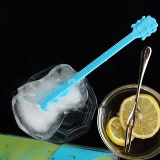【PS Mall】夏日消暑吉他造型三格冰塊模- 趣味冰格 夏天清涼(J071)