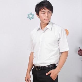  【JIA HUEI】短袖男仕吸濕排汗防皺襯衫 灰色(臺灣製造)
