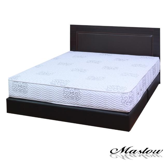 (Maslow-極簡主義胡桃)雙人床組-5尺(不含床墊)