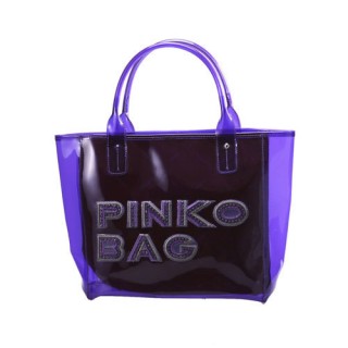 PINKO 夏日紫色透明水晶包12D035-J09-VIO