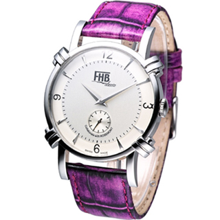 【Rosemont】FHB系列 簡約時尚腕錶(F101SW-PU 紫)