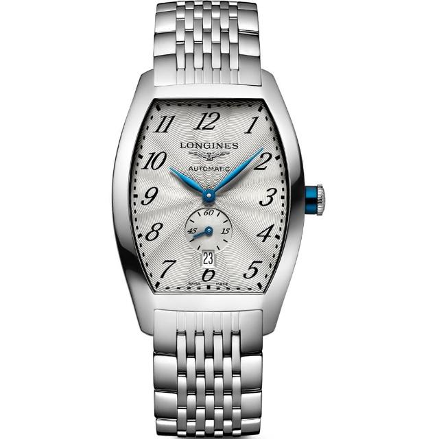 【LONGINES Evidenza 】藝術酒桶型腕錶(L26424736)
