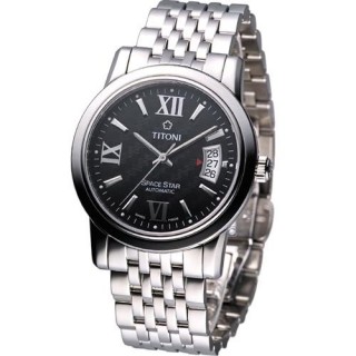 【TITONI】 Spacestar 世紀之星機械腕錶(83738S-343)