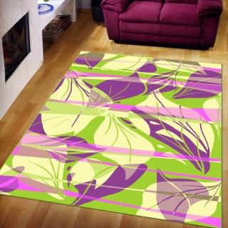 【范登伯格】奧斯汀光澤絲質感地毯-葉燦(170x230cm)