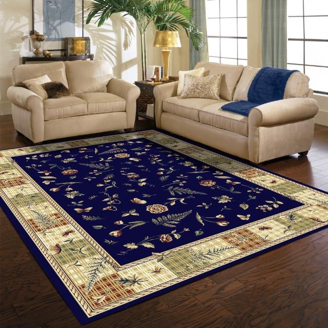 【范登伯格】薩比精緻雅典柔爽絲質感地毯玄關墊-小品-共二色(160x230cm)