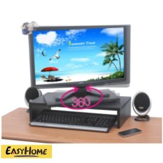 【EASY HOME】360度旋轉式防水桌上型置物架(兩色可選)