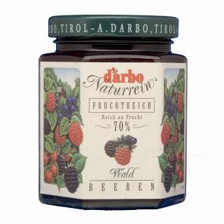 【Darbo 奧地利】70%果肉天然風味果醬-森林莓果(200g)