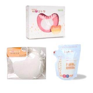 【COTEX可透舒】母乳組(防溢乳墊+補充包+ 40入母乳冷凍袋)