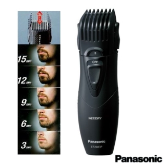 【Panasonic】輕巧型可水洗修鬍修鬢角器ER2403