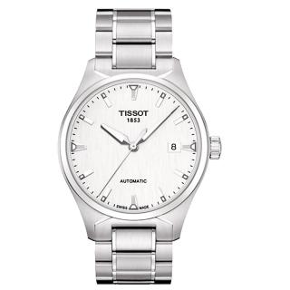 【TISSOT】T-Tempo 都會時尚機械腕錶-白(T0604071103100)