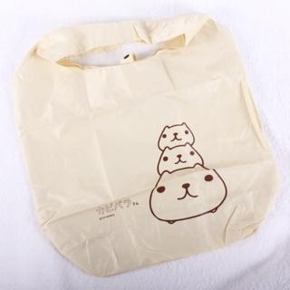 【Kapibarasan 】水豚君防水便利袋(米 )