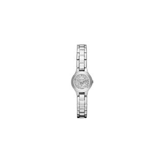 【DKNY】璀璨潮流細膩晶鑽腕錶(銀 NY8691)