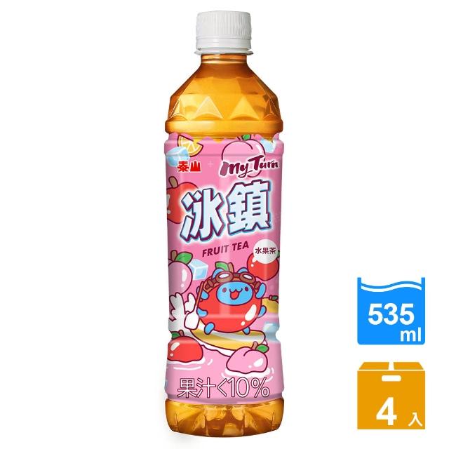 【泰山】冰镇水果茶(535ml*4入)