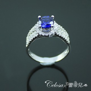 Celosa名品-珍藏藍寶戒指