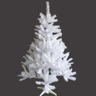 【聖誕裝飾特賣】臺灣製造4呎/4尺(120cm夢幻白色聖誕樹 裸樹-不含飾品不含燈)