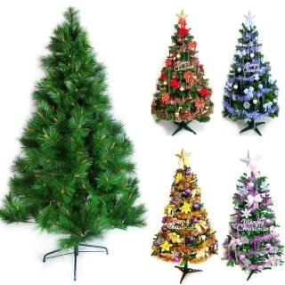 【聖誕裝飾品特賣】臺灣製造5呎-5尺(150cm特級松針葉聖誕樹+飾品組（不含燈)
