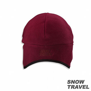 【SNOW TRAVEL】 WINDBLOC防風保暖遮耳帽(酒紅色)