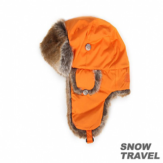 【SNOW TRAVEL】極地保暖遮耳帽(橘色)