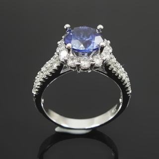 Celosa名品-閃耀藍寶戒指