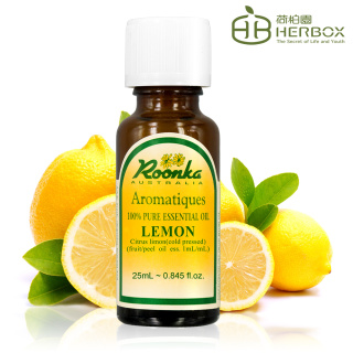 【Roonka 荷柏園】檸檬精油 25ml(Lemon)