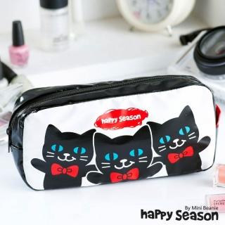 【Mini Beanie】HappySeason 筆袋/化妝包(Cat貓)