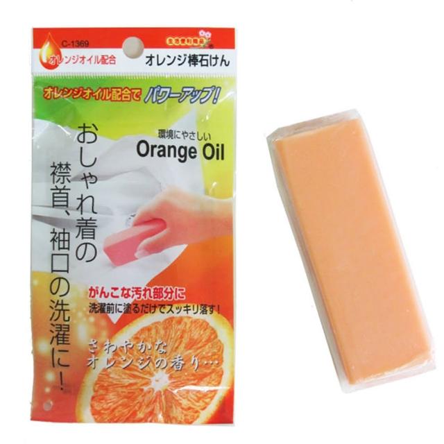 【日本製】天然橘子油去污皂-10入
