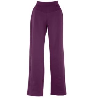 【JORDON 橋登】女款保暖彈性透氣休閒褲(P536 紫色)