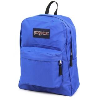 【JanSport】校園背包-SUPER BREAK(風暴藍)