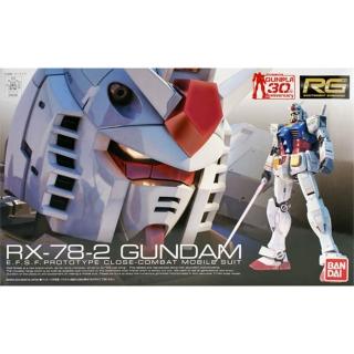 【BANDAI】GUNDAM鋼彈∕RG 1/144 RX-78-2 鋼彈 01(30週年紀念版)