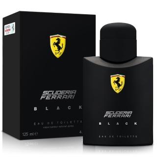 【Ferrari法拉利】黑色法拉利男性淡香水-125ml Tester(加送品牌隨機針管及時尚潮流造型眼鏡)