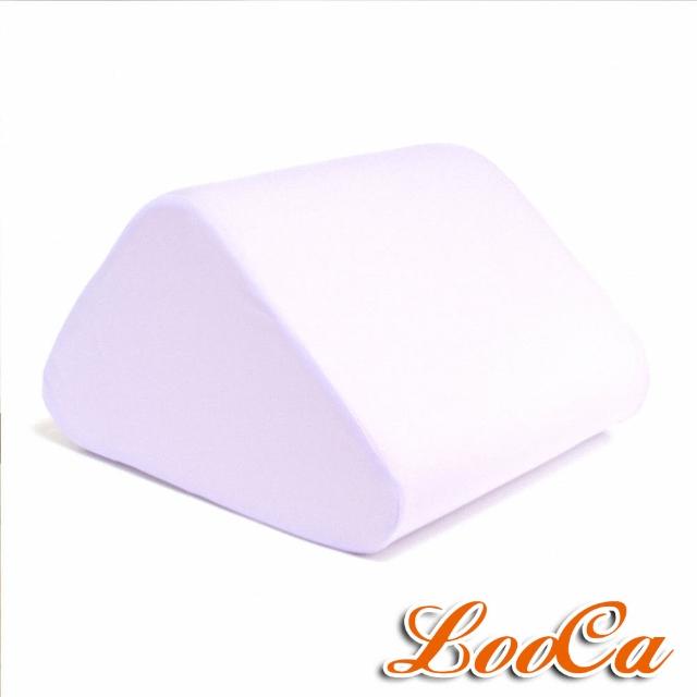【LooCa】吸濕排汗萬用三角靠墊(紫)
