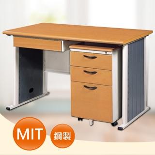【時尚屋】DIY4尺SYS木紋辦公桌櫃組(247-1)