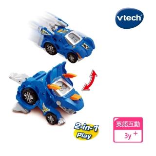 【Vtech】聲光變形恐龍車系列(三角龍-宏恩斯)