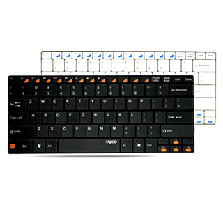 【Rapoo 雷柏】E6100 藍芽無線超薄鍵盤