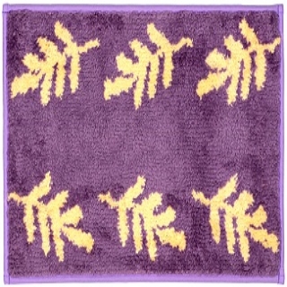 【櫻之舞】草葉集系列超細纖維止滑踏墊(紫色40-110cm)