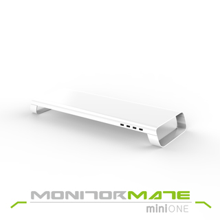 【Monitormate】miniONE 多功能擴充平台(亮面白)