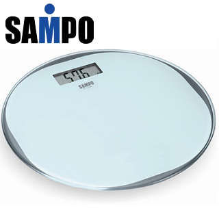 【SAMPO聲寶】超薄型圓形電子體重計(BF-L1302ML)