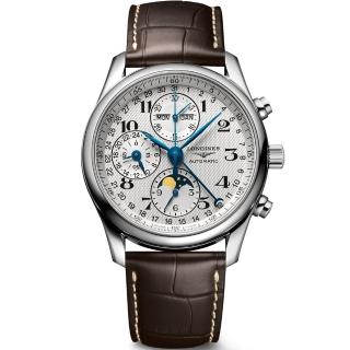 【LONGINES】浪琴巨擘多功能月相錶(L26734783)