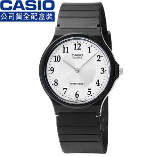 【CASIO】日系卡西歐薄型石英錶-銀(MQ-24-7B3)