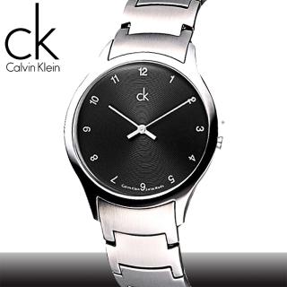 【瑞士 CK手錶 Calvin Klein】簡約時奇極簡大錶恩P心圓中性錶(K2621102)
