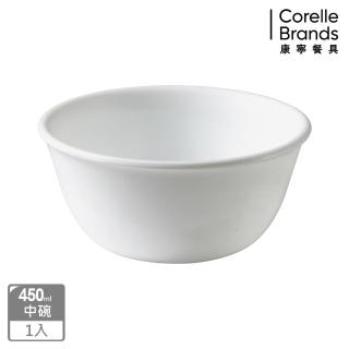 【CORELLE 康寧】450cc中式碗-純白(N-426)