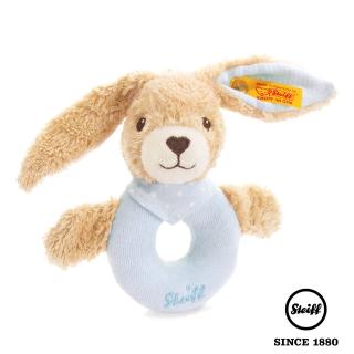 【STEIFF德國金耳釦泰迪熊】Hoppel Rabbit(嬰幼兒手搖鈴)