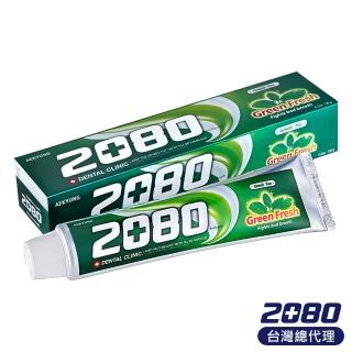 【韓國2080】綠茶清新護齦牙膏(120gX2入)