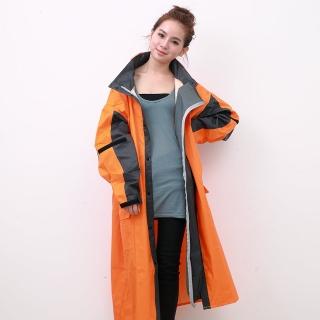 【OutPerform】勁馳率性連身式風雨衣(橘-鐵灰)