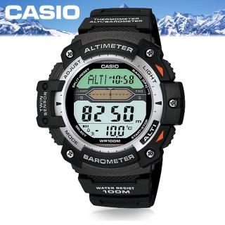 【CASIO 卡西歐 SPORTS 系列】小型輕巧登山錶(SGW-300H)